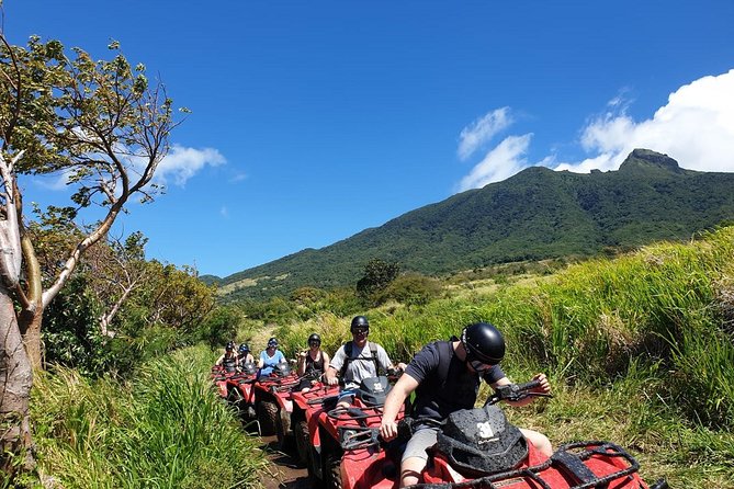 ATV Tour of St Kitts - The Ride Itself: Sugar Cane Fields, Hills, and Ocean Views
