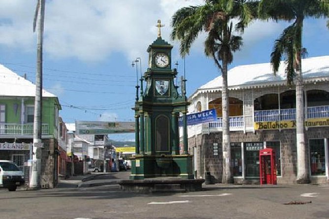 Capital and Beach Tour of St. Kitts and Nevis - Basseterre plus Timothy Hill, the view that explains the island