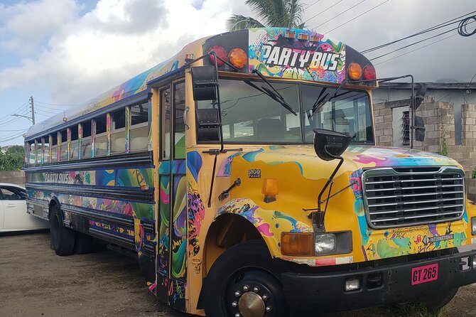 Half Day St. Kitts Party Bus City Excursion and Beach - The open bar, singing, and the 21-plus rule