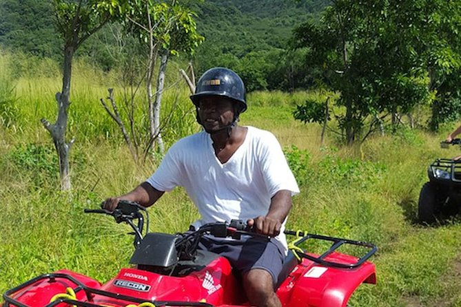 Jungle Bikes ATV Adventure & Beach Tour in St. Kitts - The jungle ride, sugar cane country, and viewpoint stops