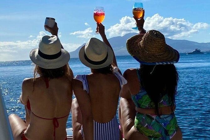 Leisure Full Day Catamaran (Blue, Aqua or LIC) - The Nevis handoff: lunch timing and beach time that actually lets you relax