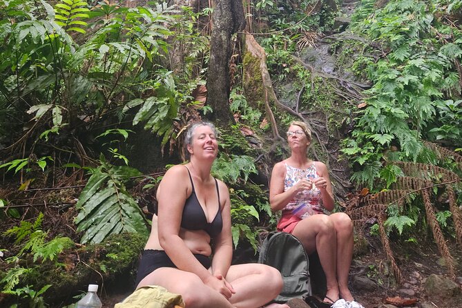 Mindfulness Rainforest Hike, Forest Bathing, Volcanic Hot Springs - Stretching and self-massage: where the calm gets physical