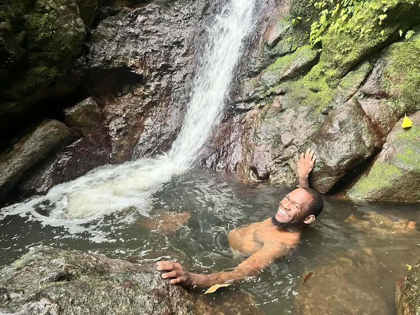 Nevis Waterfalls/Russel's Rest Hike - What the guide adds: Michael’s kind explanations and flora focus