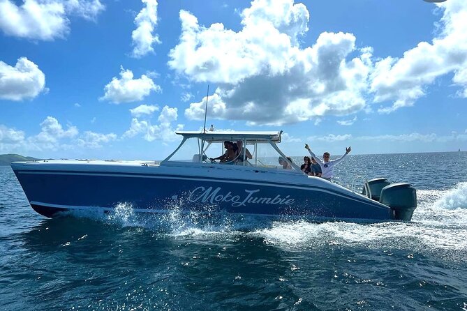 Private Power Catamaran Adventure in Saint Kitts and Nevis - What Your Private Power Catamaran Ride Feels Like