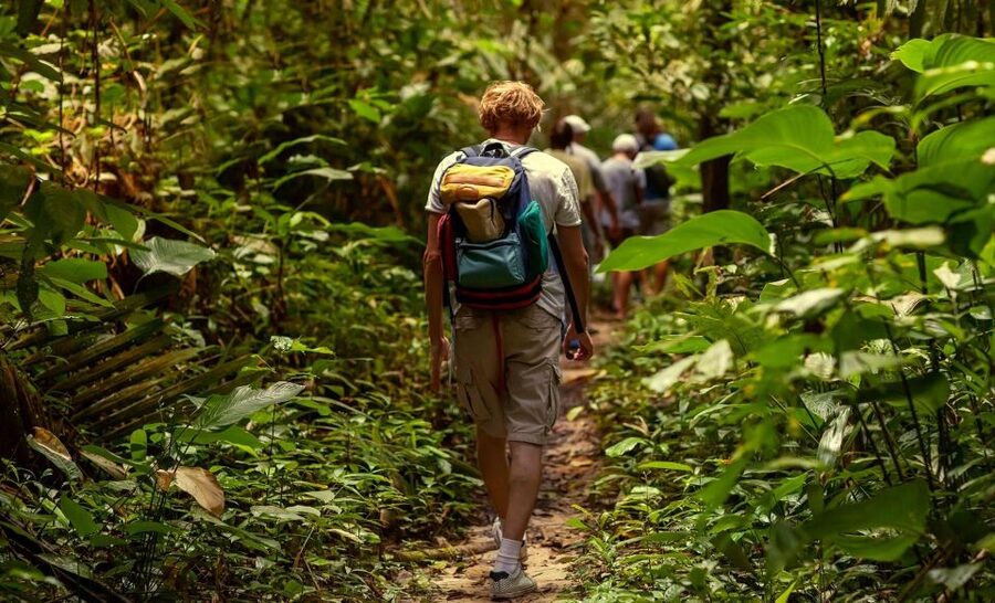 Rainforest Adventure - Pickup points and the quick Jeep ride that starts the day