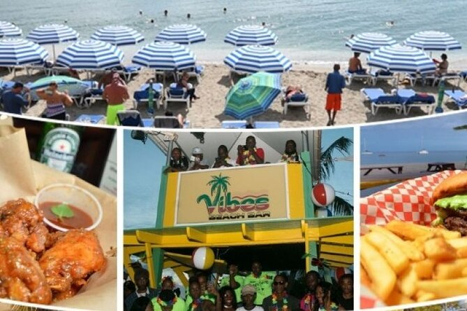 Scenic City Tour and Beach Escape - Vibes Beach Bar: where the day turns into a snack and swim break