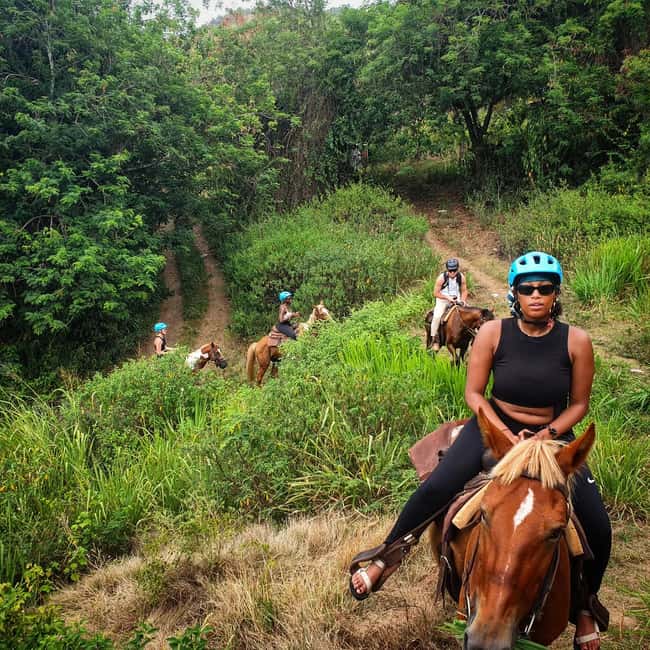 Scenic Horseback Trail - Sofa Stone Mountain and the sea view combo you’re paying for