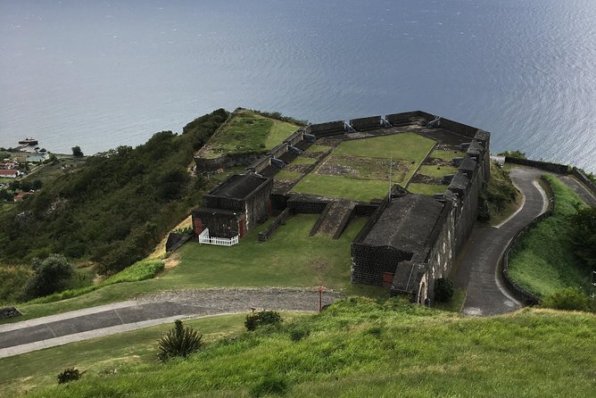 Scenic Romney Manor & Timothy Hill or Panoramic Brimstone Hill - Basseterre First: Independence Square, a Green Clock, and a 1800s Church