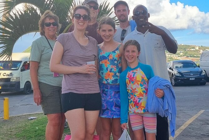 St.Kitts Good Times Tour - Sandy Point Town Lunch Stop And Black Sand Beach Time