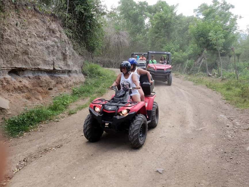 St. Kitts: Jungle Bikes Private ATV tour - A 2-hour private ATV ride through St. Kitts hills and sugar cane paths