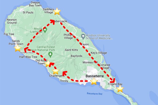 St. Kitts Scenic Island Tour with Beach Option - Key highlights you should know before you go